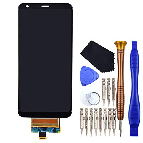 VEKIR Schwarz Q Stylus Display Digitizer LCD-Bildschirm Ersatz für LG Q Stylo 4 Q Stylus LM-Q720 Q710MS Q710AL Q710PL LML713DL LM-Q710 von VEKIR