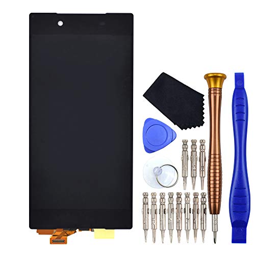 Schwarz SO-01H Reparatur des Digitizer Touch Display LCD-Bildschirms Ersatz für Sony Xperia Z5 SO-01H SOV32 E6603 501SO Schwarz SO-01H Reparatur des Digitizer Touch Display LCD-Bildschirms Ersatz für Sony Xperia Z5 SO-01H SOV32 E6603 501SO von VEKIR
