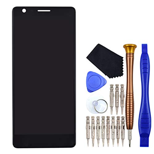 Schwarz TA-1057 Display Digitizer LCD-Bildschirm Ersatz für Nokia 3.1 TA-1057 TA-1063 TA-1070 TA-1074 von VEKIR