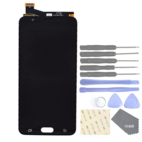 VEKIR Touch Display Digitizer Bildschirm Ersatz für Samsung Galaxy J7 Prime(2016) G610 G610F G610M G610Y(Black) von VEKIR