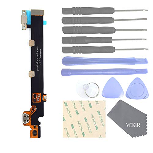 VEKIR USB Charger Port+ Microphone Flex Cable Replacement Compatible with Huawei MediaPad M3 Lite 10(WiFi) von VEKIR