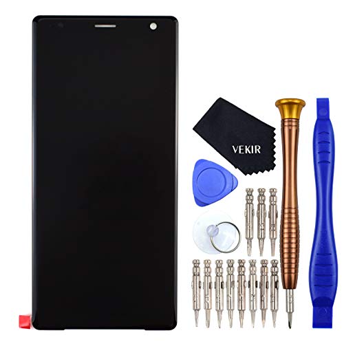 VEKIR schwarz H8216 LCD-Touchscreenizer-Bildschirm anzeigen Ersatz für Sony Xperia XZ2 H8216 H8296 H8276 702SO SOV37 von VEKIR