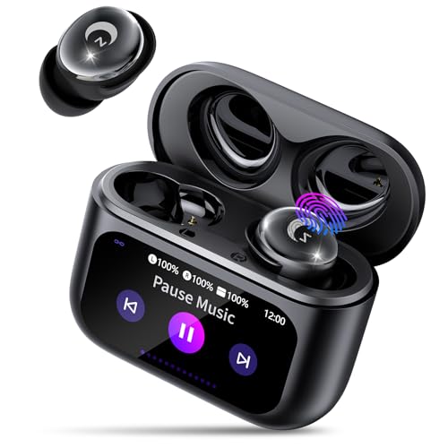 VEKJ Kopfhörer zum Schlafen, Bluetooth 5.4 Kopfhörer mit Touchscreen, 48 Stunden Bluetooth-Ohrhörer in Immersiver Klangqualität mit Schlafmodus, Schwarz VEKJ Kopfhörer zum Schlafen, Bluetooth 5.4 Kopfhörer mit Touchscreen, 48 Stunden Bluetooth-Ohrhörer in Immersiver Klangqualität mit Schlafmodus, Schwarz von VEKJ