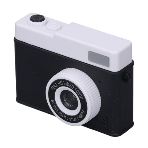 1080p Digitalkamera, Spiele Füllen Light Digitalkamera 2,0 -Zoll -TFT Farbbildschirm für Reisen (Black) von VELATEMOR