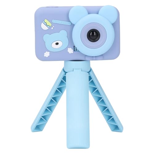 Kompaktkamera, 48MP HD Multi -Level -Zoom Digitalkamera 1080p Dual Lens Anti Shake für Reise (Himmelblau) von VELATEMOR