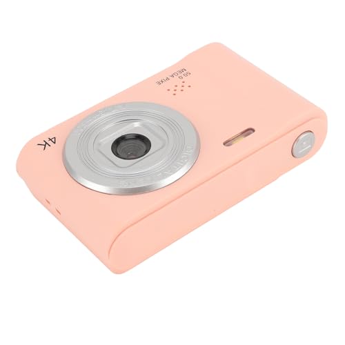 Kompaktkamera, 50 MP HD -Digitalkamera Zum Vloggieren (PINK) von VELATEMOR