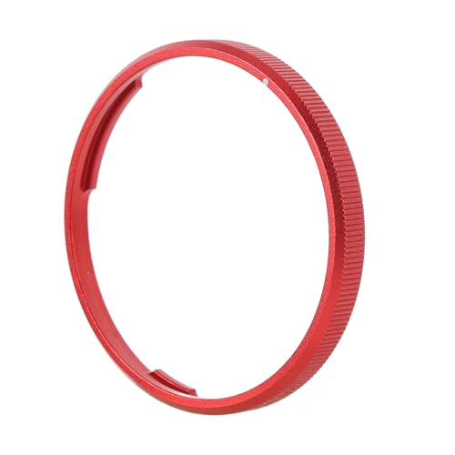 Linsendekorationsring, Anti -Scratch -Aluminiumlegierung Linsen Dekorationsring für GR3x (Rot) von VELATEMOR