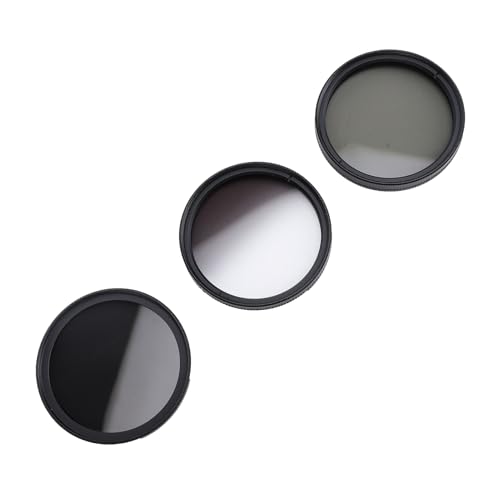 ND8 CPL GND -Kamerafilter, Ersatz 3 in 1 Kamerafilterkit für die SLR -Kamera (49 mm) von VELATEMOR