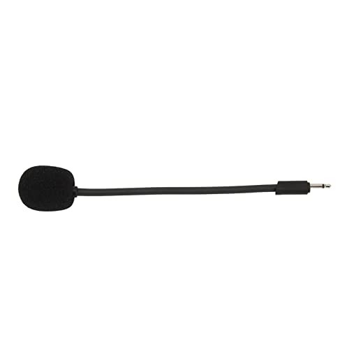 VELATEMOR Mikrofon-Ersatz, Kompatibel mit Q 100, 2,5-mm-Game-Boom-Mikrofon mit Rauschunterdrückung für Q100, Plug-and-Play-Mikrofon-Ersatz von VELATEMOR