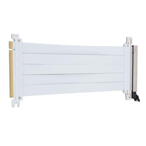 VELATEMOR PCIE 5.0 X16 Riser -Kabel, Flexibler GPU -Erweiterungs -Steigerungskabeladapter, PCI E 5.0 Spezifikationen PCI Express 5.0 X16 GPU Riser Card Cable (50cm) von VELATEMOR