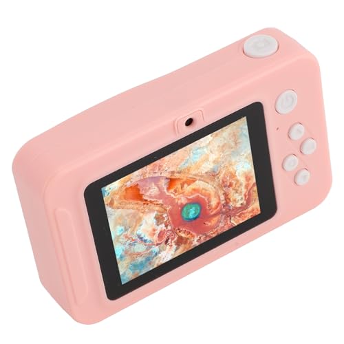 Zoom Digitalkamera, Tragbare 2,4 -Zoll -Bildschirm Digitalkamera für Wachstumsaufzeichnungen (PINK) von VELATEMOR