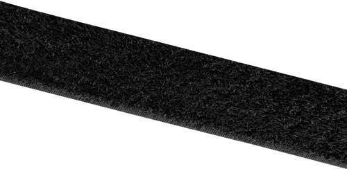 VELCRO® E00102533011425 Klettband zum Aufkleben Flauschteil (L x B) 25000mm x 25mm Schwarz 25m von VELCRO®