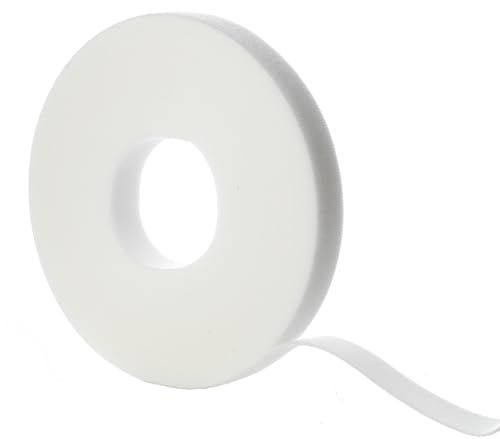 Velcro Brand VEL-30835-AMS Gurte, auf Länge zugeschnitten, strapazierfähig, 12,7 x 1,9 cm, einwickelnde selbstgreifende doppelseitige Rolle, Bündelbinder lassen sich für sicheren Halt selbst von VELCRO Brand