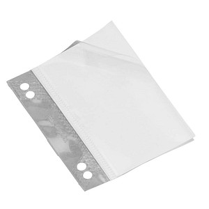 10 VELOFLEX Heftstreifen, selbstklebend Doppelheftfix transparent Kunststoff von VELOFLEX