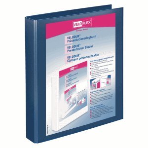 Präsentationsringbuch VELODUR®, DIN A4, blau von VELOFLEX