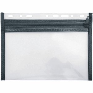 VELOFLEX 10 x Reißverschlusstasche Velobag XXS A5 schwarz von VELOFLEX