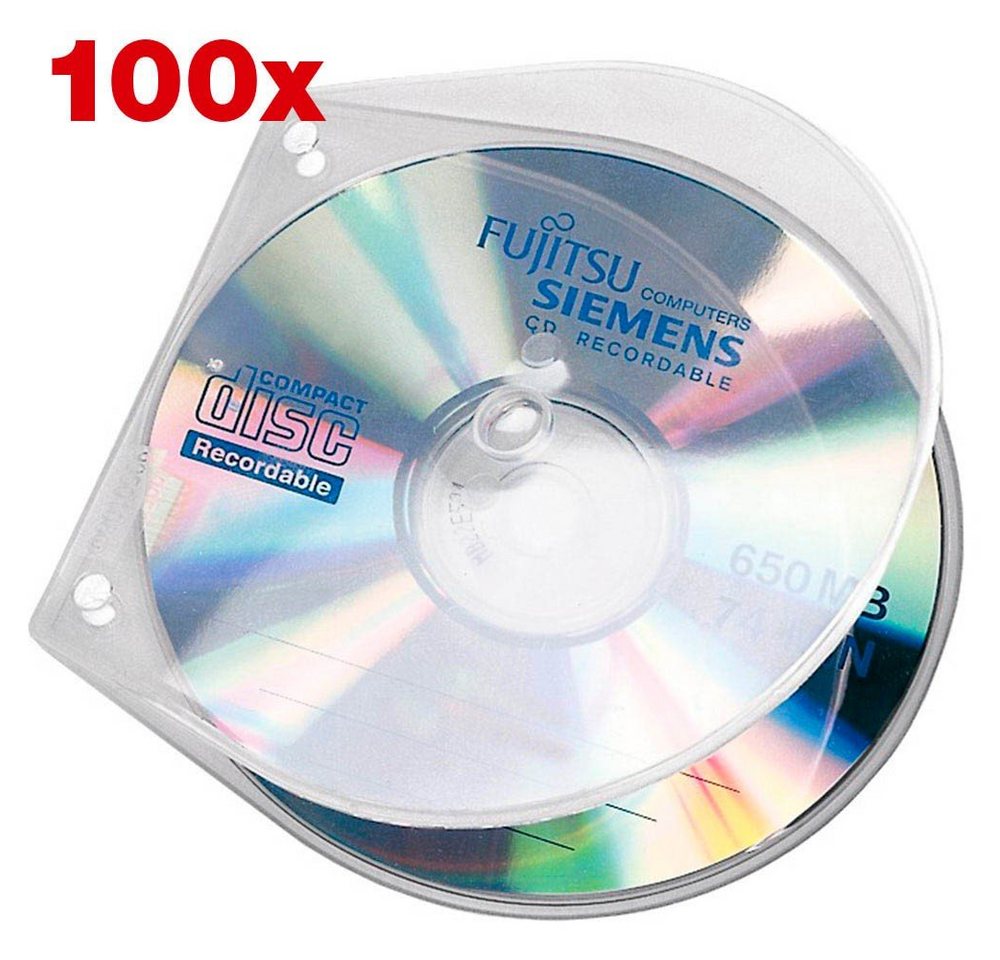 VELOFLEX 100 VELOFLEX 1er CD-/DVD-Hüllen VELOBOX transparent Netzwerk-Adapter von VELOFLEX