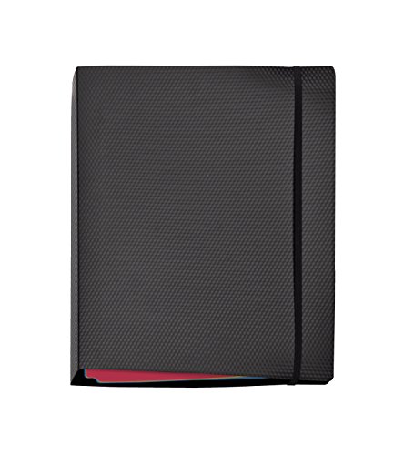 VELOFLEX 1142480 - Arbeitsmappe Diamond, Konferenzmappe, DIN A4, 2-Ring-Mechanik, 260 x 320 x 30 mm, schwarz, 1 Stück VELOFLEX 1142480 - Arbeitsmappe Diamond, Konferenzmappe, DIN A4, 2-Ring-Mechanik, 260 x 320 x 30 mm, schwarz, 1 Stück von VELOFLEX