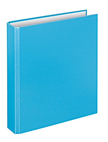 VELOFLEX 1151053 - Ringbuch Basic, DIN A5, 1 Stück, hellblau, Füllhöhe 25 mm, Ringordner mit 2 Ring-Mechanik, Ordner schmal VELOFLEX 1151053 - Ringbuch Basic, DIN A5, 1 Stück, hellblau, Füllhöhe 25 mm, Ringordner mit 2 Ring-Mechanik, Ordner schmal von VELOFLEX