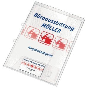 VELOFLEX 25 x Angebotsmappe A4 transparent VELOFLEX 25 x Angebotsmappe A4 transparent von VELOFLEX
