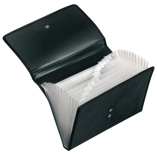 VELOFLEX 4445880 - Fächermappe Office, DIN A4, 12 Fächer mit Taben, mit Magnetverschluss, Ordnungs-Mappe, schwarz VELOFLEX 4445880 - Fächermappe Office, DIN A4, 12 Fächer mit Taben, mit Magnetverschluss, Ordnungs-Mappe, schwarz von VELOFLEX
