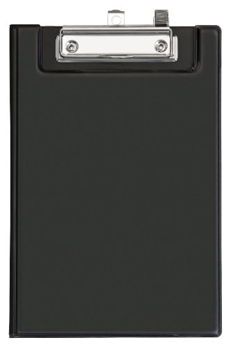 VELOFLEX 4805180 - Clipboard mit Durchschreibschutz, DIN A5, mit Deckel, PVC, Klemmbrett, Schreibplatte, schwarz VELOFLEX 4805180 - Clipboard mit Durchschreibschutz, DIN A5, mit Deckel, PVC, Klemmbrett, Schreibplatte, schwarz von VELOFLEX