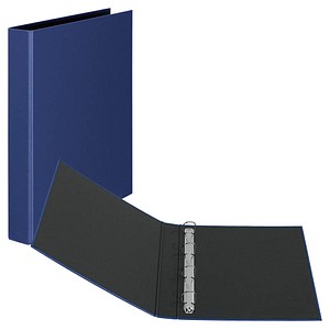 VELOFLEX Basic Ringbuch 4-Ringe blau 3,5 cm DIN A4 von VELOFLEX