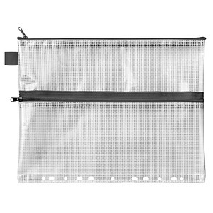 VELOFLEX Reißverschlussbeutel transparent/schwarz 0,26 mm, 1 St. VELOFLEX Reißverschlussbeutel transparent/schwarz 0,26 mm, 1 St. von VELOFLEX