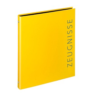 VELOFLEX VELOCOLOR® Ringbuch 4-Ringe gelb DIN A4 von VELOFLEX