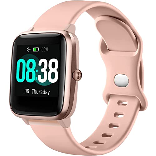 VELULYX Silikonarmband kompatibel mit ID 205L, 19 mm Sport Ersatzarmband für Veryfitpro GRV FC1 IDW 15 ID205S ID205G ID215G ID216 YM205L Uwatch3 Ufit GT BV205L TE021 SW020 SW021 SW023 Smartwatch von VELULYX