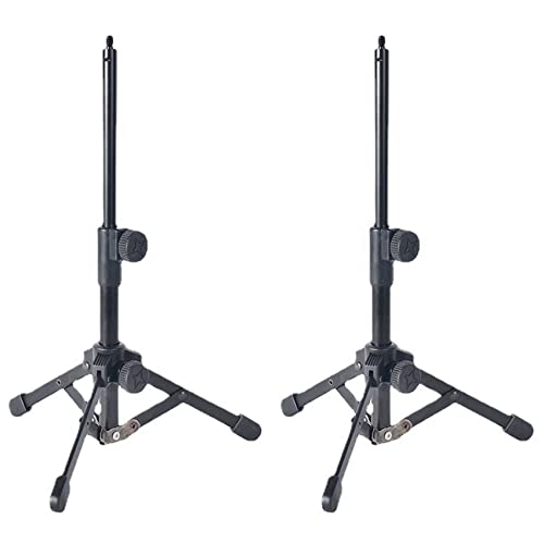 VENEKA 2X Mini Tisch Stativ Mikrofon Halterung mit 1/4 Gewinde für Besprechungen, Vorträge, Reden und VENEKA 2X Mini Tisch Stativ Mikrofon Halterung mit 1/4 Gewinde für Besprechungen, Vorträge, Reden und von VENEKA