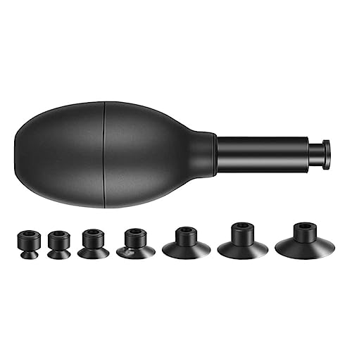 VENEKA Objektivsauger-Set mit 7 Austauschbaren Saugnäpfen, Starker Saugkraft, Manuellem Vakuum-Saugstift, Linsenzieher von VENEKA