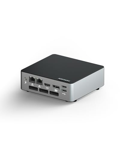 Core i3 1215U Mini-PC der 12. Generation Windows 11 Pro, 16GB DDR5 RAM 512GB M.2 SSD, HD2.0, DP1.4, USB-C 4K, Heimcomputer, RJ45 Lan, Wifi 6, BT5.2, USB3.2, WOL, PXE, 19V Lüfter Kleiner Comouter von VENOEN