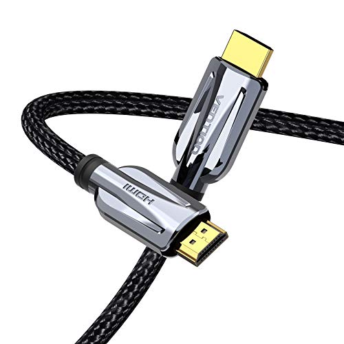 VENTION 8K HDMI 2.1 Kabel, 8K@60HZ & 4K@120HZ 48Gbps 7680P Ethernet Kabel mit eARC 3D Dolby Vision 48Gbps Dynamisches HDR10+ HDCP 2.3 kompatibles PS5,PS4,Xbox S HDTV, TV usw. von VENTION