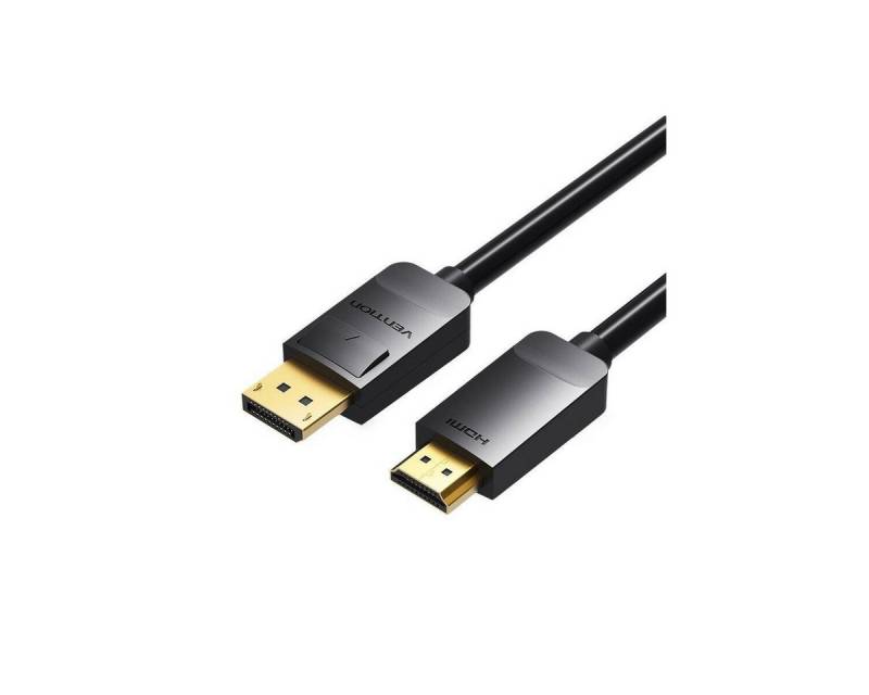 VENTION DisplayPort 1.2 auf HDMI 1.4 Kabel 3 Meter Video-Kabel von VENTION
