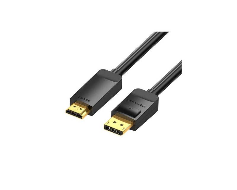 VENTION DisplayPort 1.2 auf HDMI 1.4 Kabel - HDMI Adapter 2m HDMI-Kabel von VENTION
