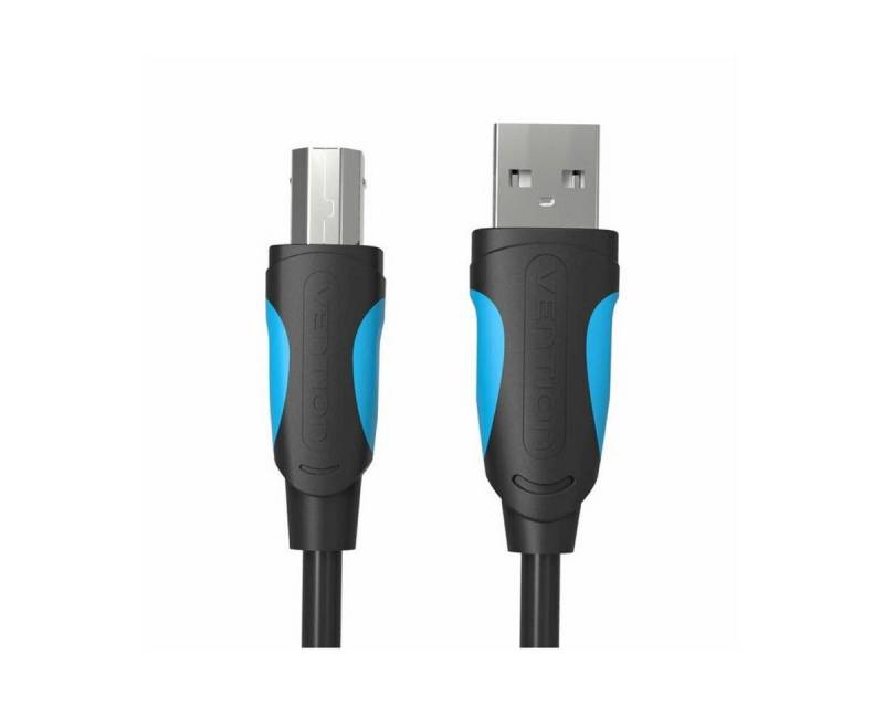 VENTION Druckerkabel USB 2.0 A für USB-B 5m Schwarz USB-Kabel von VENTION