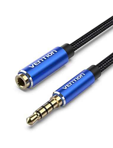 VENTION Kopfhörer-Verlängerungskabel Mit Mikrofon, 3,5mm AUX-Verlängerungskabel, Stecker auf Buchse, Audiokabel, Stereo-Kopfhörerkabel, Audio-Klinkenverlängerung für Headset/TV/Laptop 1,5m VENTION Kopfhörer-Verlängerungskabel Mit Mikrofon, 3,5mm AUX-Verlängerungskabel, Stecker auf Buchse, Audiokabel, Stereo-Kopfhörerkabel, Audio-Klinkenverlängerung für Headset/TV/Laptop 1,5m von VENTION