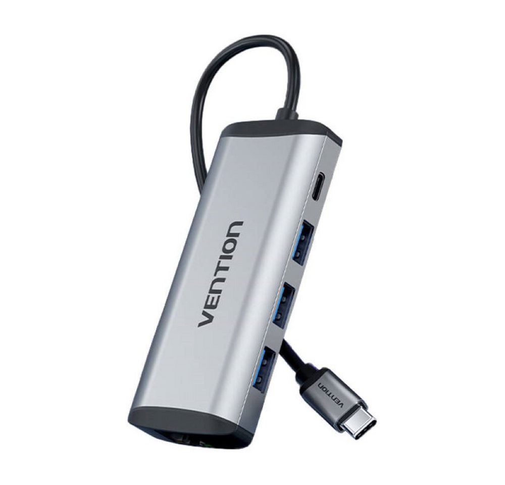 VENTION Laptop-Dockingstation USB-C auf USB-C - 3x USB3.0, PD 0,15m - microSD/SD-Kartenleser VENTION Laptop-Dockingstation USB-C auf USB-C - 3x USB3.0, PD 0,15m - microSD/SD-Kartenleser von VENTION