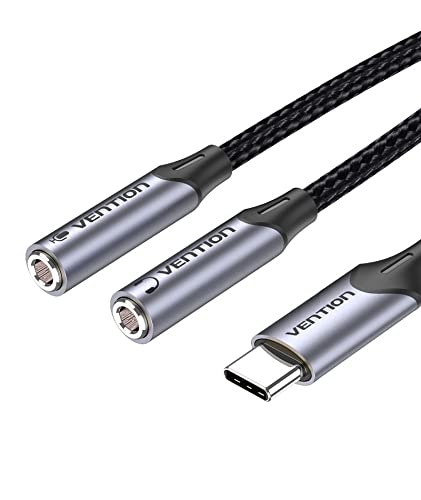 VENTION Typ C auf 3,5 mm Klinke Audio Mikrofon Adapter, USB-C auf 3,5 mm Kabel Audio oder Mikrofon Konverter Extern Y Splitter für Huawei P30 P20 Mate 20, Xiaomi 10/10 Pro, Oneplus 7T VENTION Typ C auf 3,5 mm Klinke Audio Mikrofon Adapter, USB-C auf 3,5 mm Kabel Audio oder Mikrofon Konverter Extern Y Splitter für Huawei P30 P20 Mate 20, Xiaomi 10/10 Pro, Oneplus 7T von VENTION