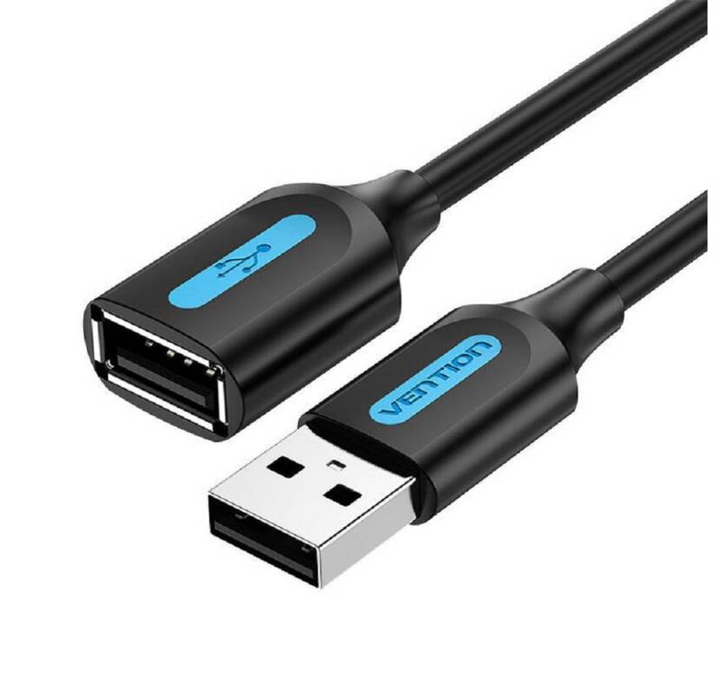 VENTION Verlängerungskabel USB 2.0 Stecker auf Buchse USB-Kabel, (300 cm) von VENTION