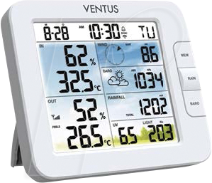 VENTUS W838 - WLAN Wetterstation von VENTUS