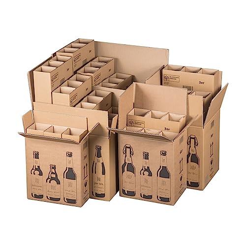 VEPATIM 5 Bierversandkarton für 9 Bierflaschen mit DHL Zertifizierung von VEPATIM
