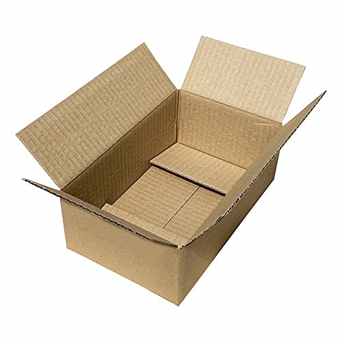 VEPATIM 50 Faltkarton 210x125x70mm DIN lang 1-wellig braun von VEPATIM