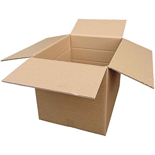 VEPATIM Faltkarton 500x400x(200)-400mm mit variabler Höhe 2-wellig braun von VEPATIM