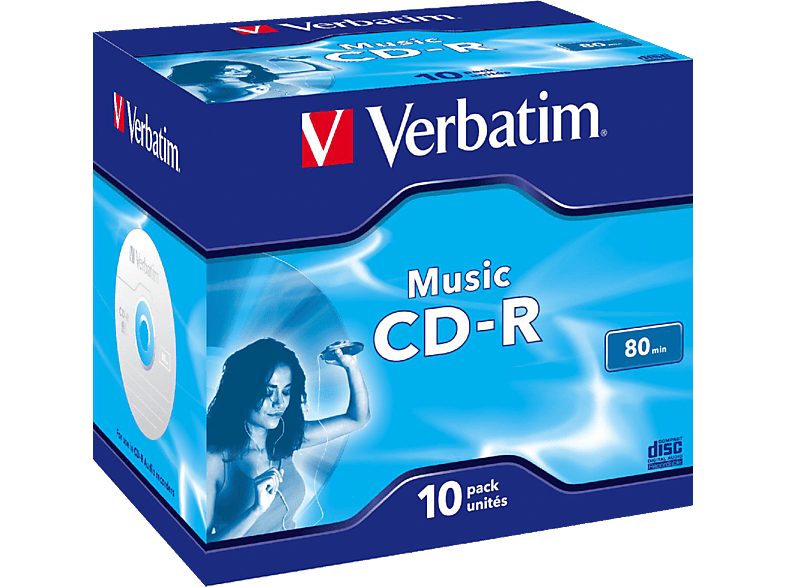 VERBATIM 43365 CD-R 10er Jewelcase von VERBATIM