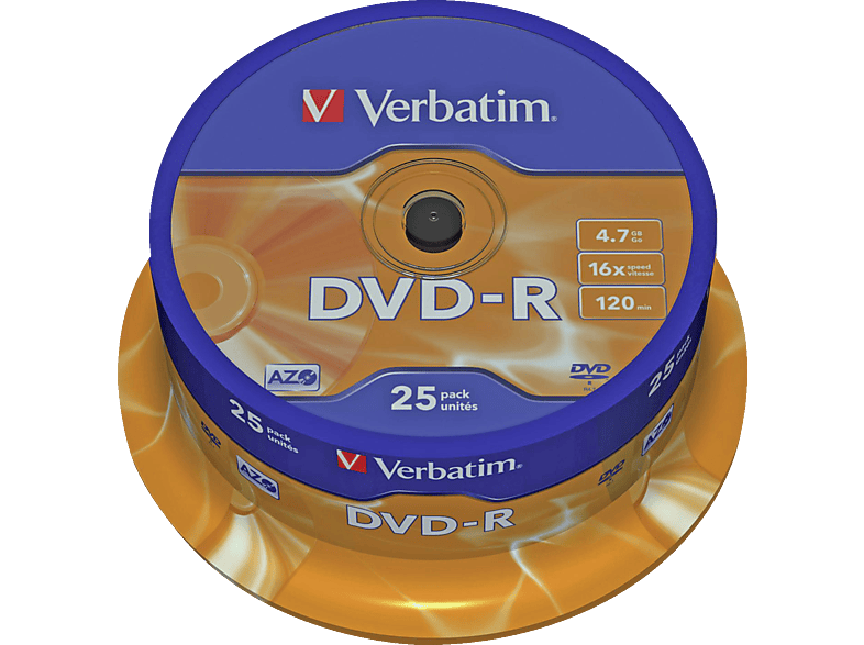 VERBATIM 43522 DVD-R Rohlinge VERBATIM 43522 DVD-R Rohlinge von VERBATIM