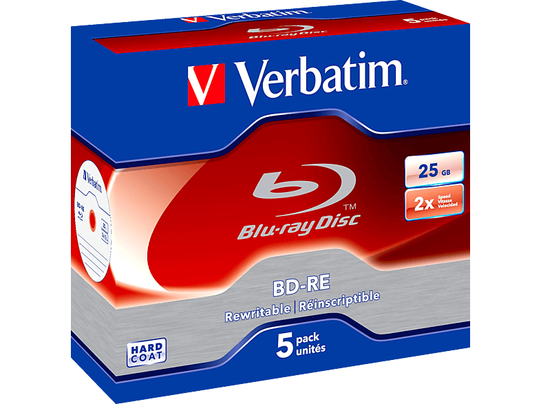 VERBATIM 43615 BD-RE 25GB Rohlinge von VERBATIM