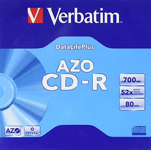 Verbatim - CD-R und CD-RW - CD-R CD-RW Verbatim - CD-R VERBATIM 700MO 52X von VERBATIM