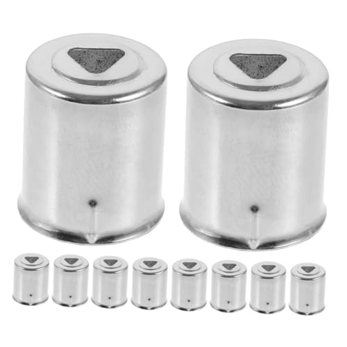 VERDANVERSE 10 Stück Magnetron-Emitter für Mikrowelle Ofenbirne Öfen Mikroschalter mikrowelle zubehör Toaster Ofenhalterung Mikrowellenzubehör Mikrowellen-Magnetron Eisen Silver von VERDANVERSE